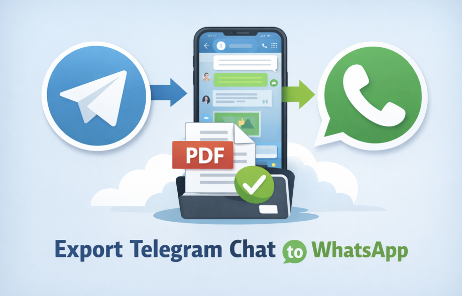 save telegram chat to whatsapp